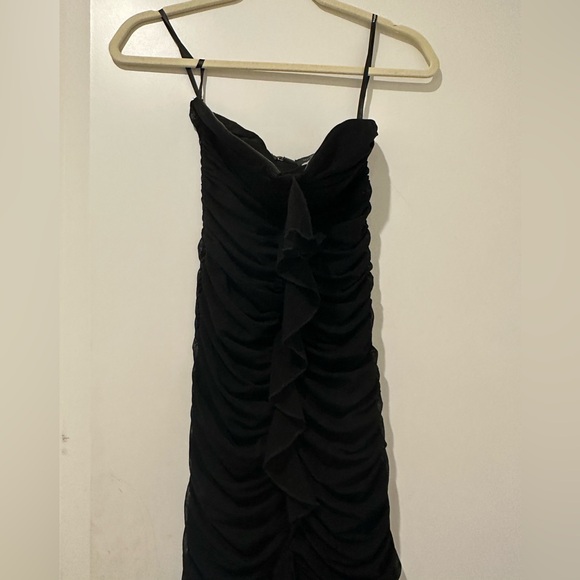 MAJORELLE GIULES GOWN IN BLACK SIZE XXS - Picture 3 of 5